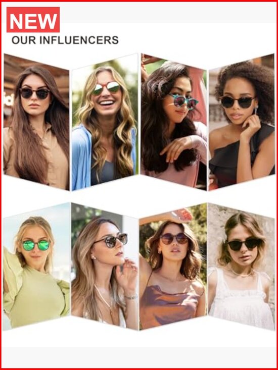 Small Round Classic Polarized Sunglasses UV400 Protection Lightweight main image 7